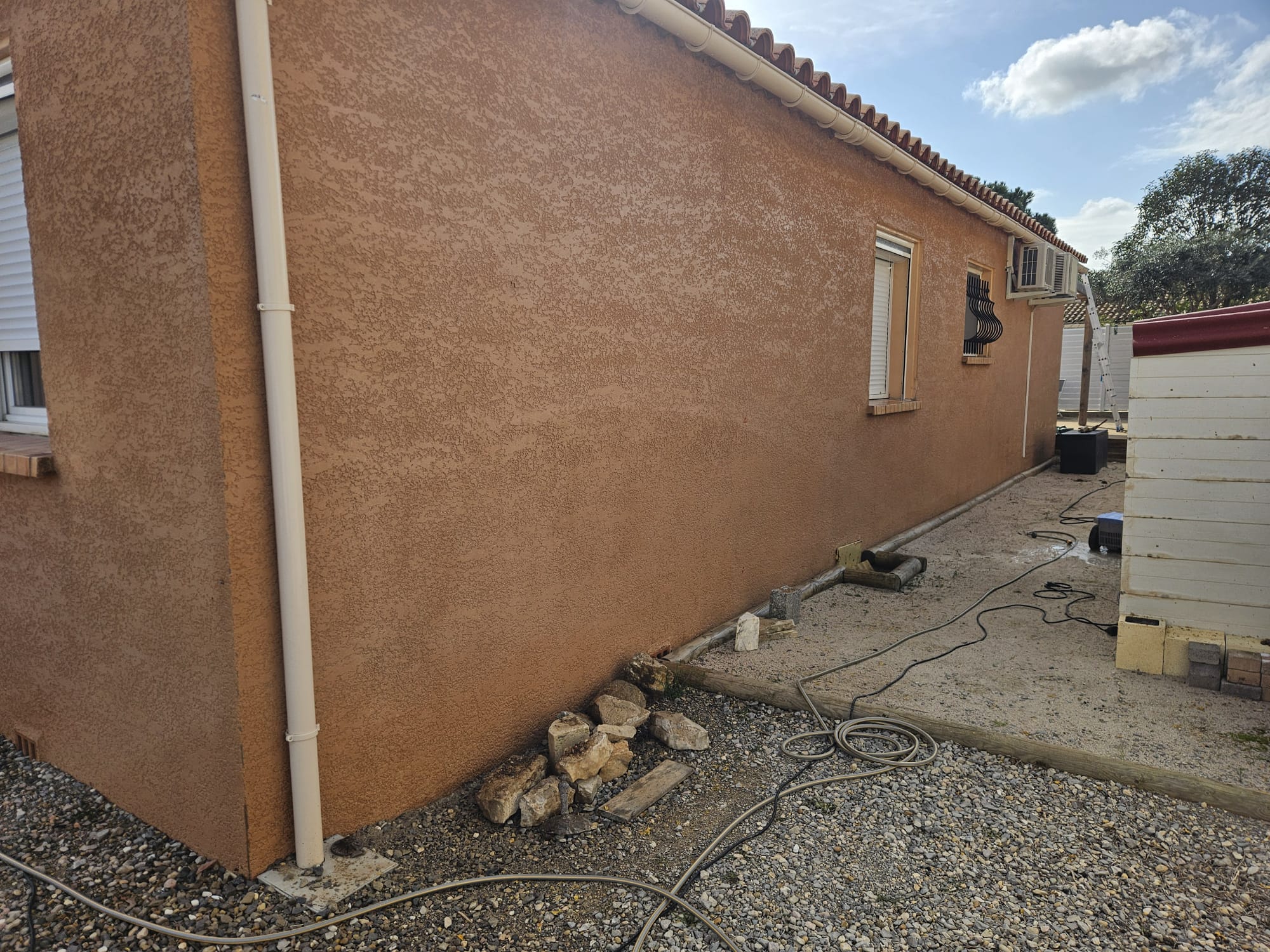 Façade après nettoyage